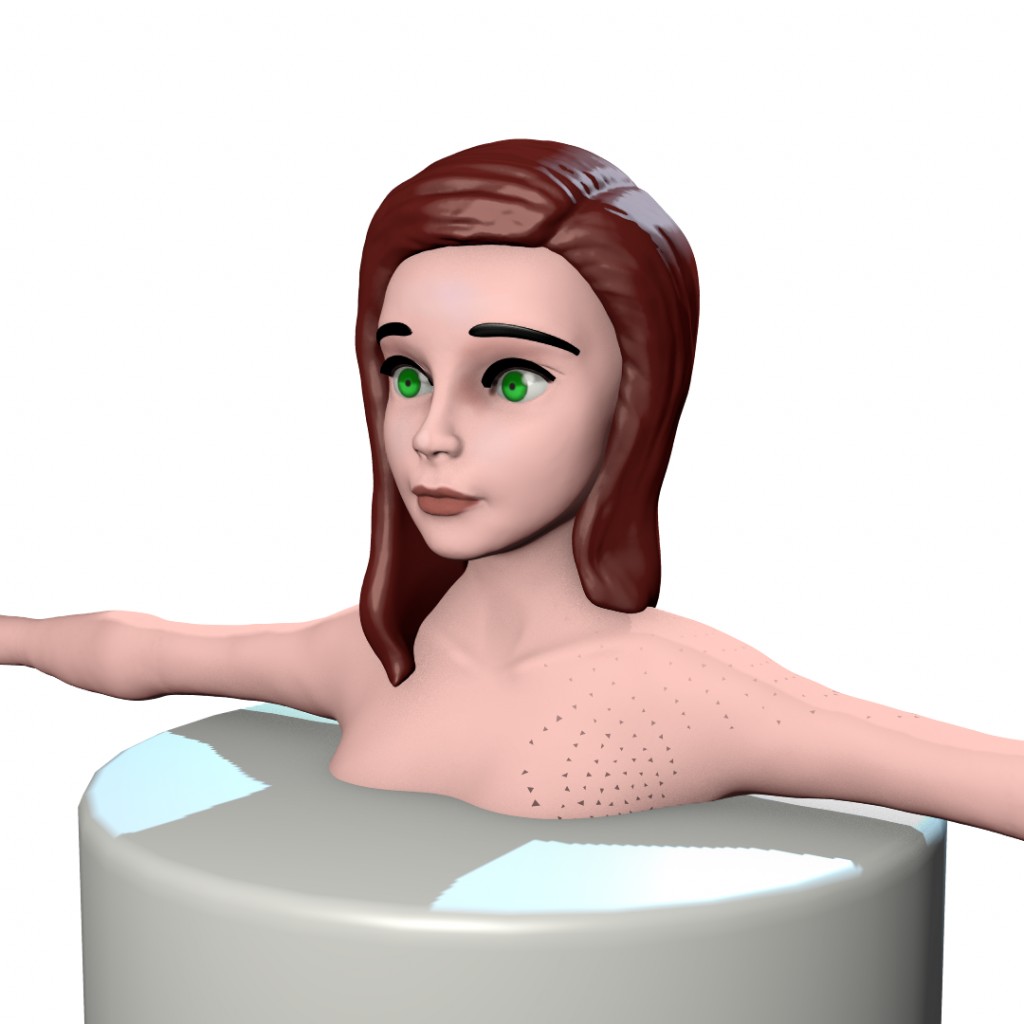 Stylized Girl Joan preview image 5